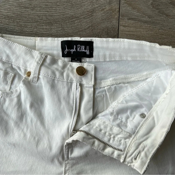 Joseph  Ribkoff Embroidered Leg Jean - Picture 10 of 15